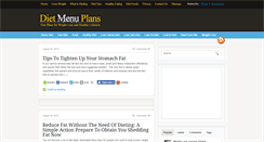 Desktop Screenshot of dietmenuplans.org